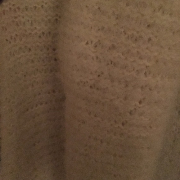 Free People Alpacaangora blend Cream sweatercoat S - Picture 5 of 8